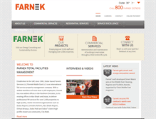 Tablet Screenshot of farnek.com